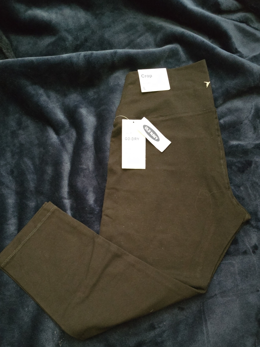 Old Navy Women’s BLACK Cropped Leggings